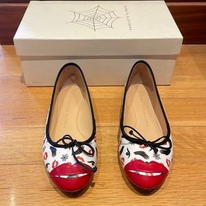 Charlotte Olympia Kiss Me Flat